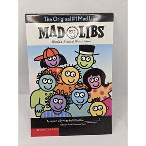 9 Mad Libs Lot Clean Unused Except Star Wars Last Two Pages Torn Out